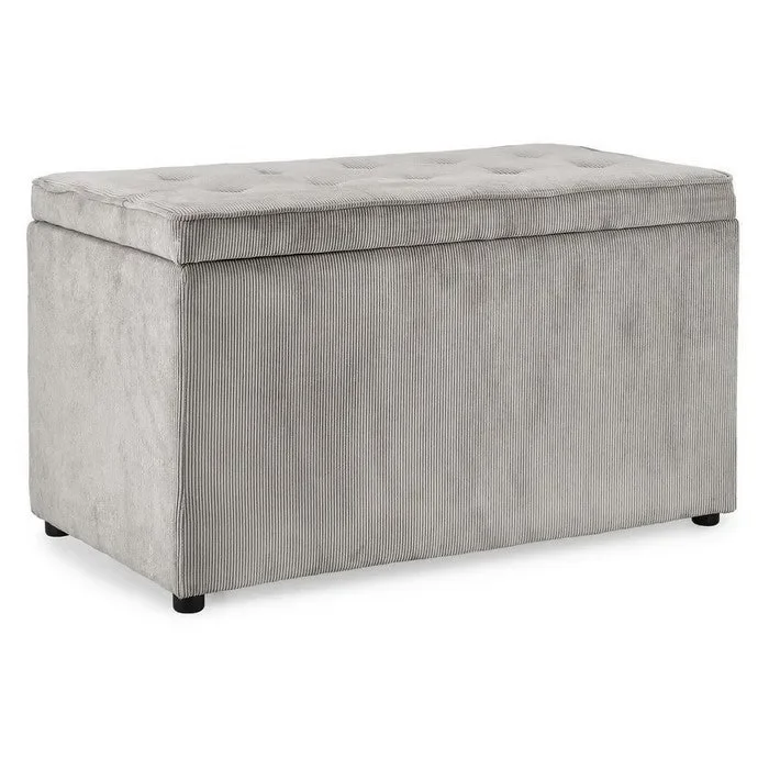 Panca contenitore in velluto a coste – Dylan