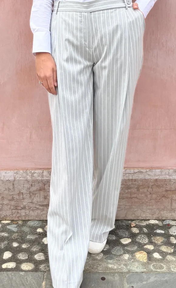PANTALONE PALAZZO GESSATO Vendita online