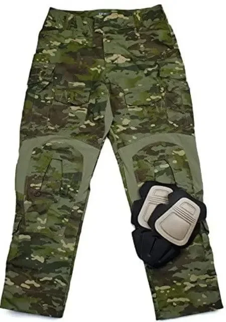 Pantalone Tattico con ginocchiere | TMC Multicam Tropic G3 3d Vendita calda