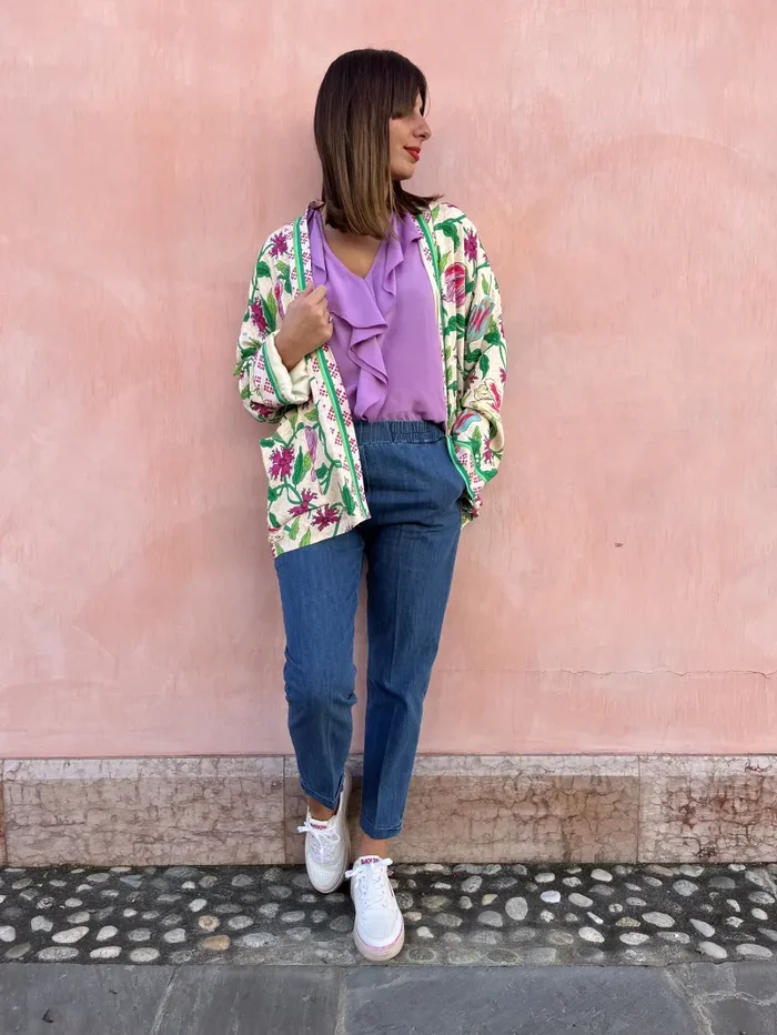 PANTALONE TELA CHAMBRY - immagine 2