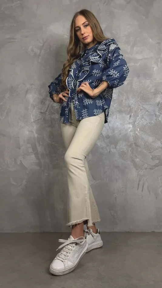 PANTALONE TROMBETTA COLORATO