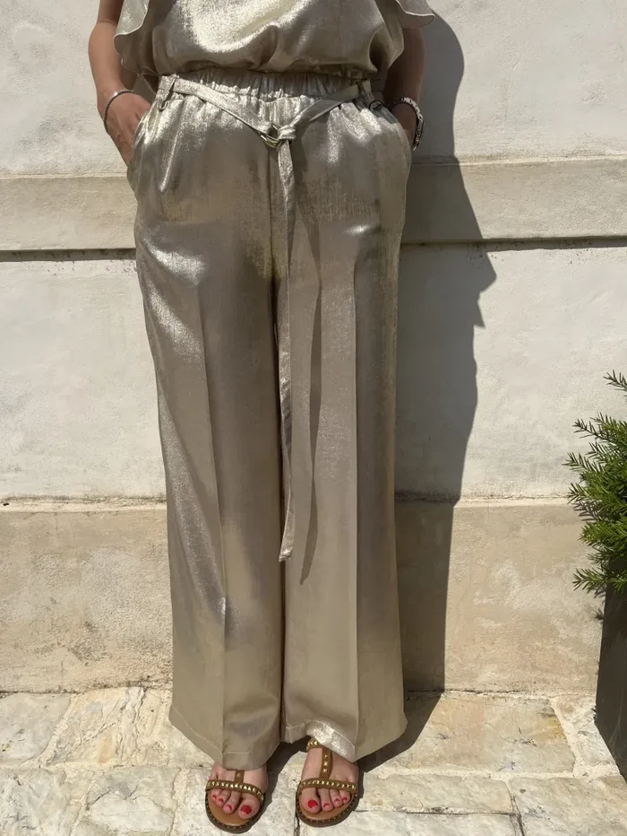 PANTAPALAZZO IN TESSUTO