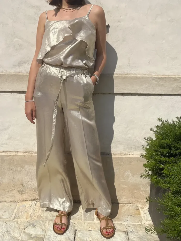 PANTAPALAZZO IN TESSUTO - immagine 2