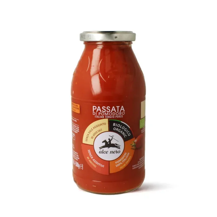 Passata di pomodoro biologica 500g – Alce nero Fornitura