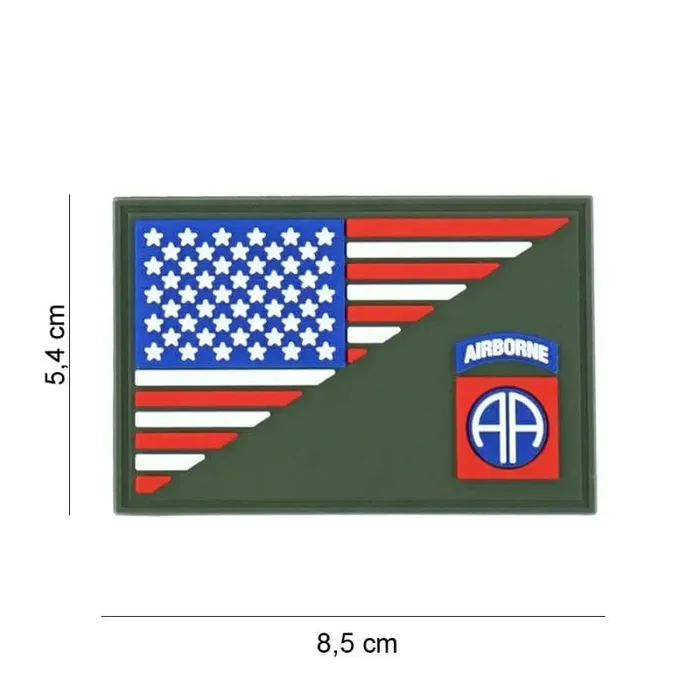Patch 3D PVC 82nd Airborne