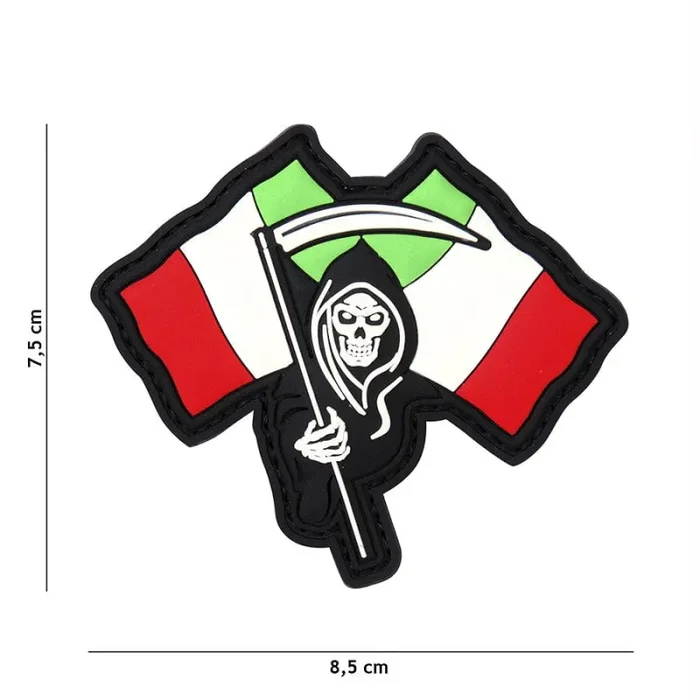 Patch 3D PVC Bandiera Italia The Reeper, il Mietitore