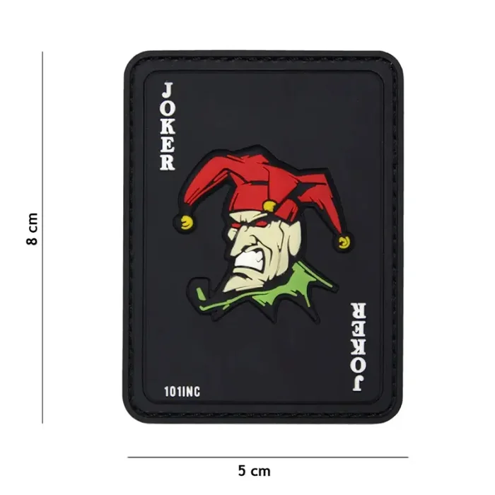 Patch 3D PVC Joker