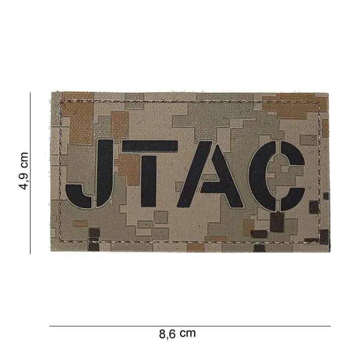 Patch 3D PVC JTAC Digital Desert