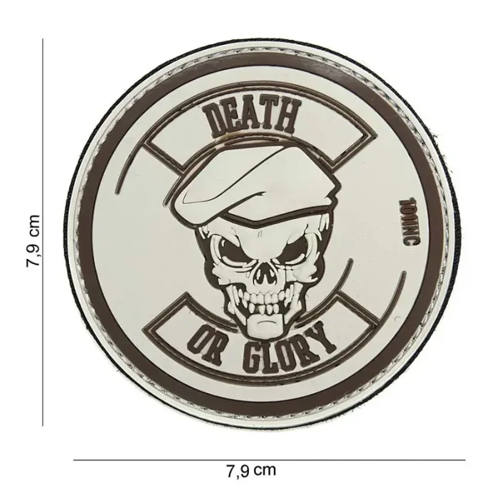 Patch 3D PVC Morte o Gloria