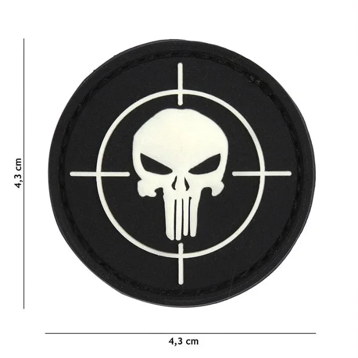 Patch 3D PVC Punisher sight Online ora