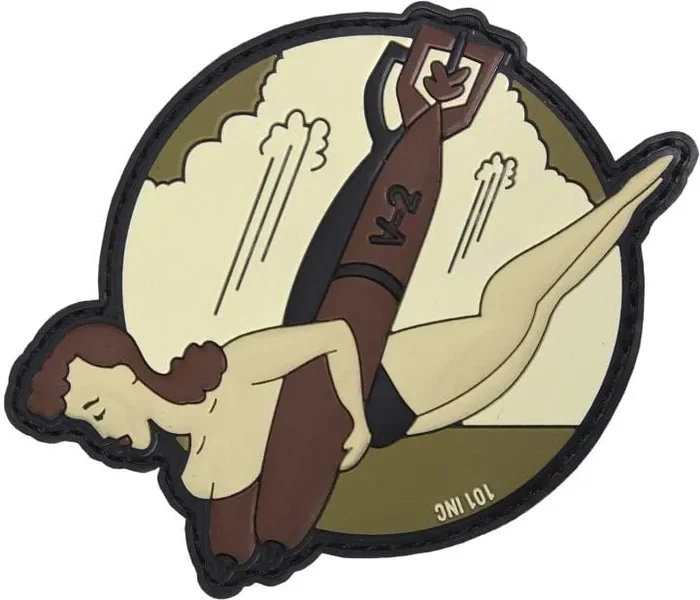 Patch 3D PVC V-2 Bitch Tan