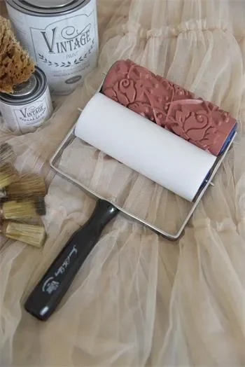 Pattern roller – Rose pattern