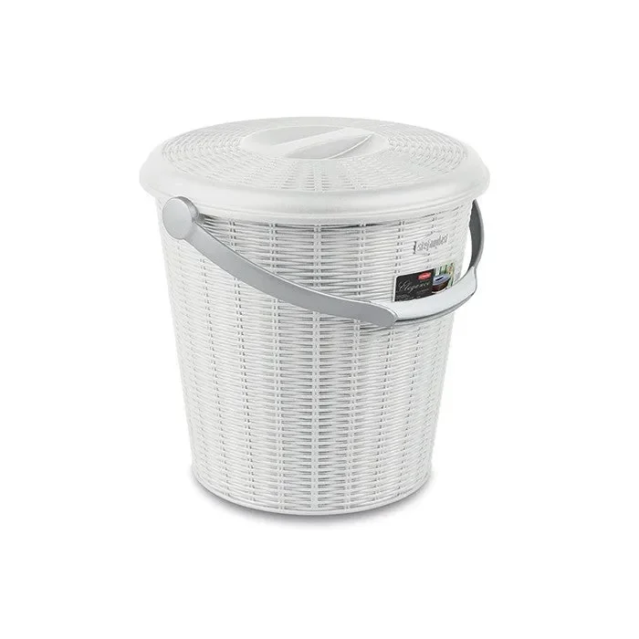 Pattumiera Elegance con coperchio 10 litri Vendita calda online