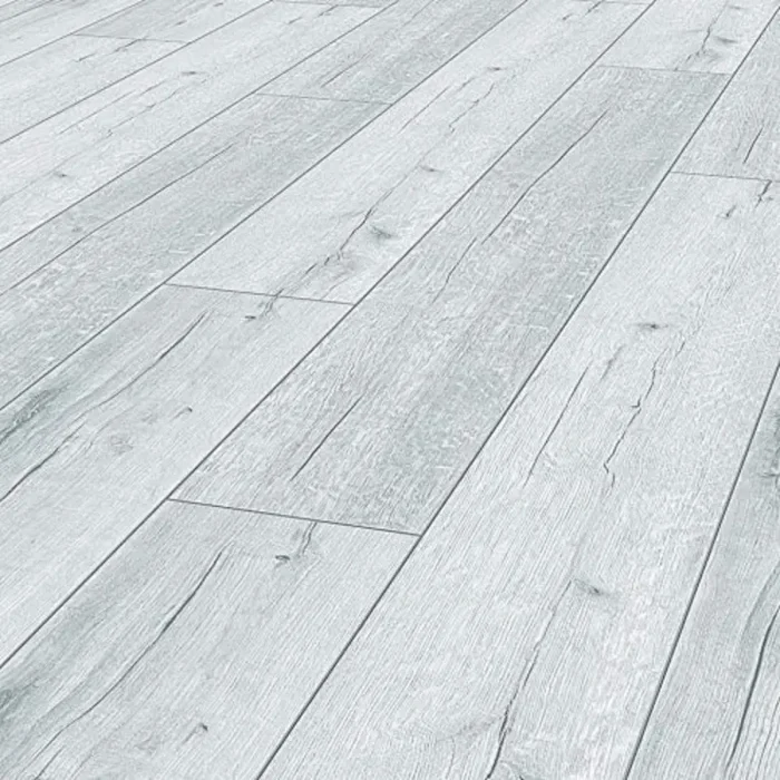 PAVIMENTO LAMINATO ROBUSTO ROVERE GHIACCIO – CONF. DA 1,293 MQ In saldo