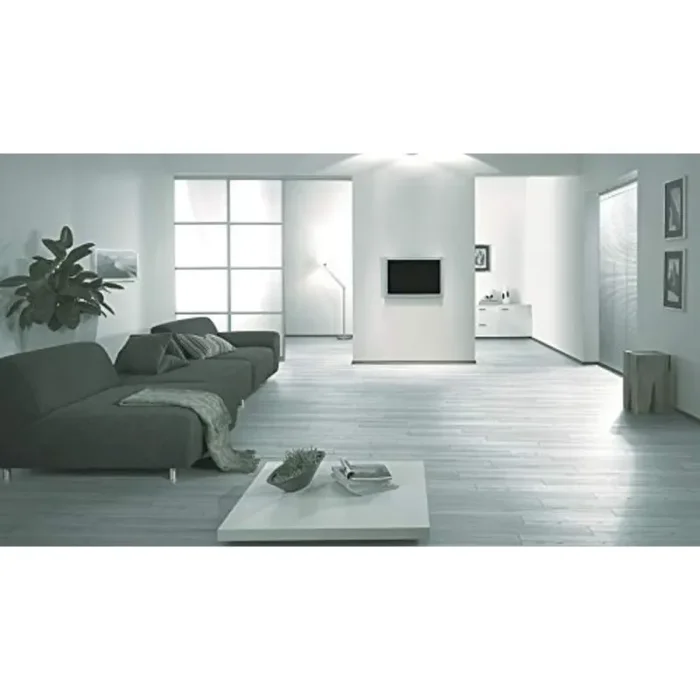 PAVIMENTO LAMINATO ROBUSTO ROVERE GHIACCIO – CONF. DA 1,293 MQ In saldo - immagine 2