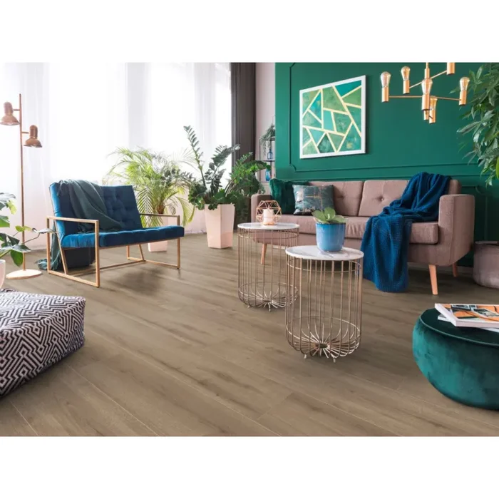 PAVIMENTO LAMINATO ROVERE TITANIO- CONF. DA 2,131 MQ Online ora - immagine 2