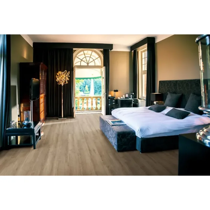 PAVIMENTO LAMINATO ROVERE TITANIO- CONF. DA 2,131 MQ Online ora - immagine 3