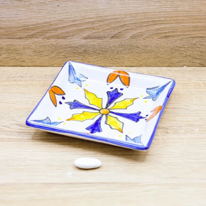 Piattino decoro Positano Il Borgo di Vietri