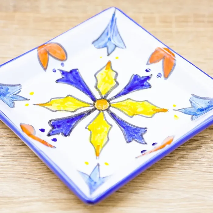 Piattino decoro Positano Il Borgo di Vietri - immagine 2