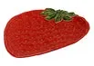 PIATTO DESSERT FRAGOLA IN CERAMICA ROSSO (23x20cm)