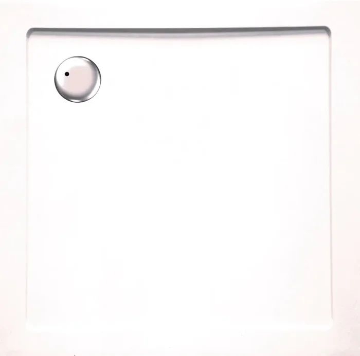 Piatto doccia in acrilico Solilux termopressato BIANCO -“