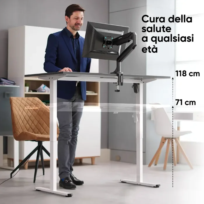 Piedistallo motorizzato, regolabile in altezza WDF221E-W - immagine 2