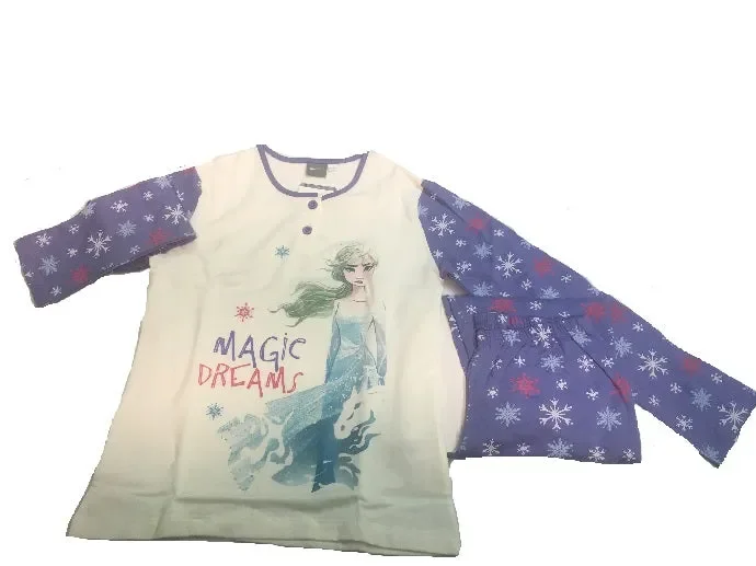 Pigiama bimba Disney Frozen art B2WD220022B colore foto misura a scelta