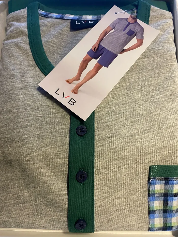 PIGIAMA CORTO UOMO “LOVABLE” - immagine 3