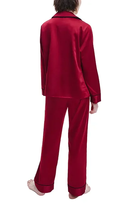 Pigiama Donna Calvin Klein Art 000QS6551E A-I 22 Colore Foto Misura a scelta - immagine 2