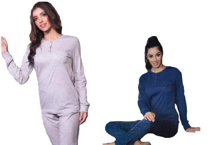 Pigiama donna in cotone primaverile Kissimo art. 21D2015 col. e mis. a scelta