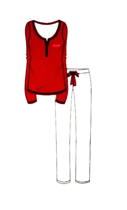 Pigiama Donna in cotone primaverile Liabel Art 0PDE22 JLS2 Colore a scelta Misura a scelta