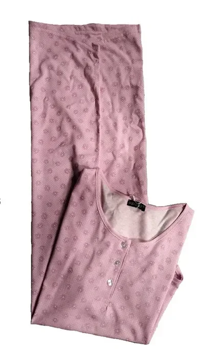 Pigiama Donna in cotone primaverile Stella Due G Art D8494 Colore a scelta Misura a scelta
