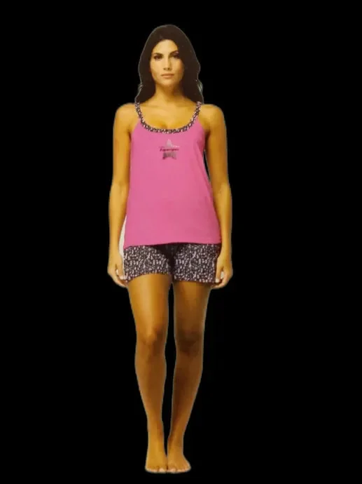 Pigiama donna in cotone Vanuè art SV2529 colore e misura a scelta Vendita calda