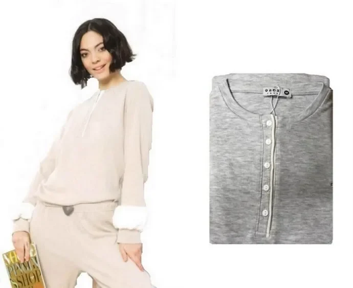 pigiama donna invernale oaoa art. oa2055 col. e mis. a scelta