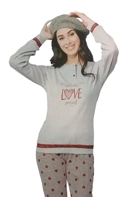 Pigiama Donna Kissimo Art 22D30006 A-I 22 Colore a scelta Misura a scelta