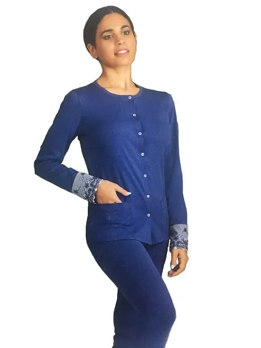 Pigiama donna Vilfram art. 50904 colore a scelta misura a scelta - immagine 3