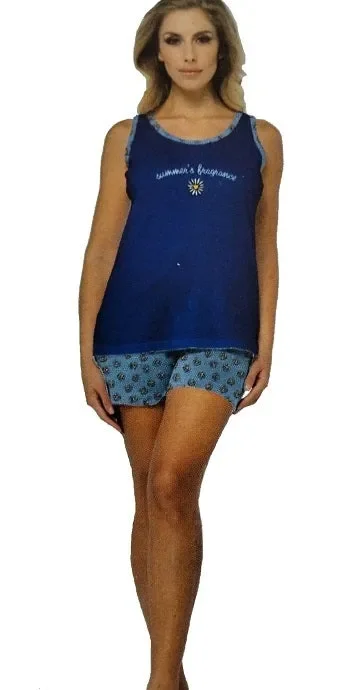 Pigiama Estivo Donna Vanuè Art SV2531 Colore a scelta Misura a scelta