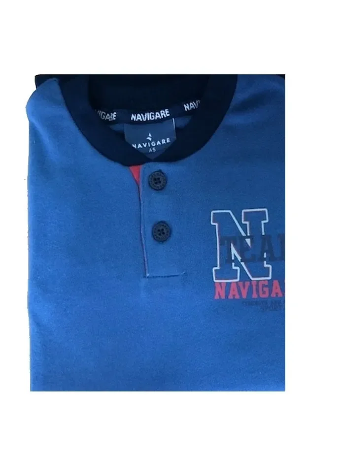 PIGIAMA RAGAZZO IN CALDO COTONE NAVIGARE ART. 16359 COL. E MIS. A SCELTA - immagine 3