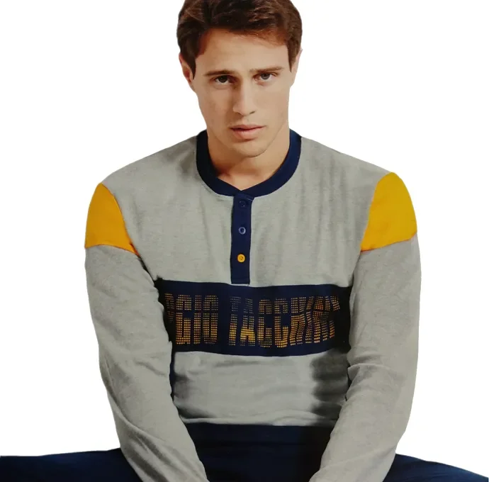 Pigiama uomo cotone interlock Sergio Tacchini art PG34826 colore e misura a scelta