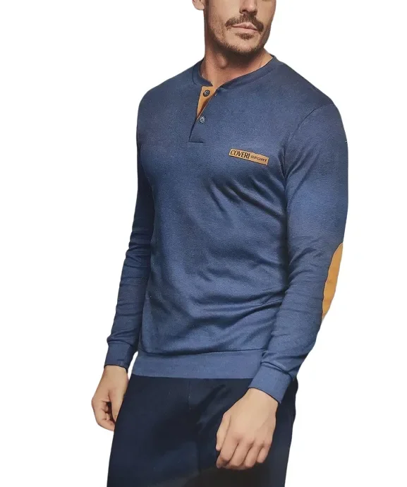 Pigiama uomo in caldo cotone invernale Enrico coveri art EP2127