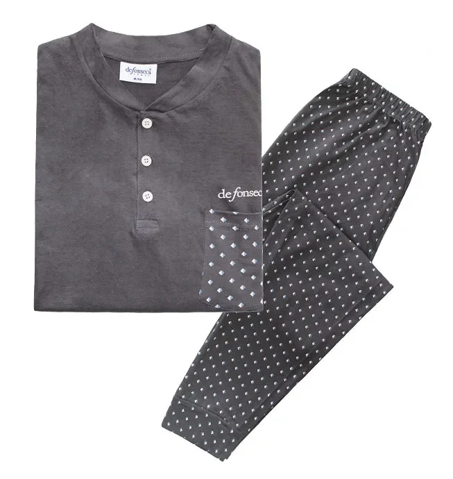 Pigiama Uomo in cotone primaverile Art DPU1058 Colore a scelta Misura a scelta Online ora - immagine 2