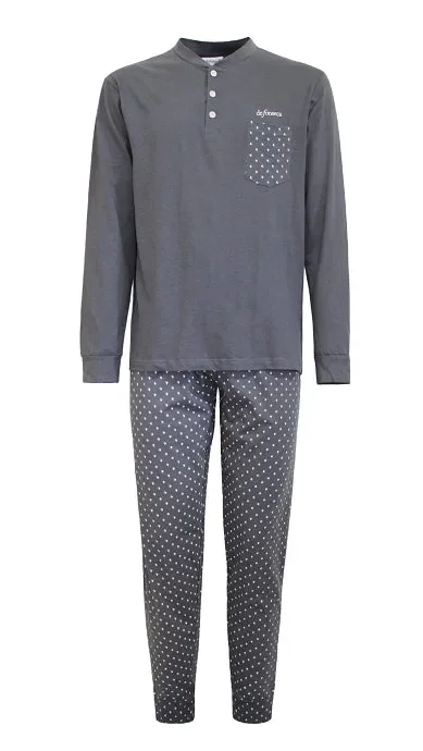 Pigiama Uomo in cotone primaverile Art DPU1058 Colore a scelta Misura a scelta Online ora - immagine 3