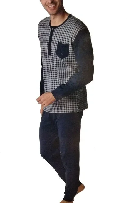 Pigiama Uomo in cotone primaverile LOVABLE Art L0C80 Colore a scelta Misura a scelta Vendita calda