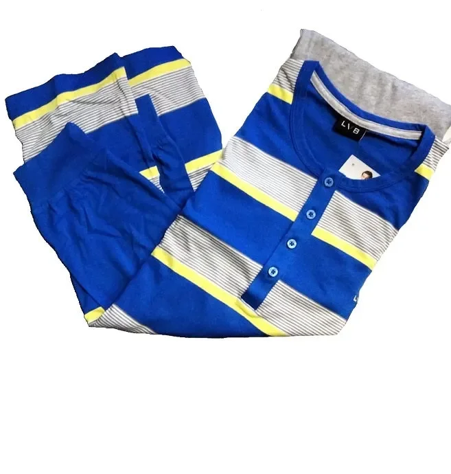 Pigiama Uomo in cotone primaverile LOVABLE Art L0C80 Colore a scelta Misura a scelta Vendita calda - immagine 2