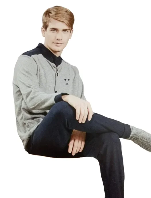 Pigiama Uomo KISSIMO Art 22U15037 A-I 22 Colore a scelta Misura a scelta Moda - immagine 3