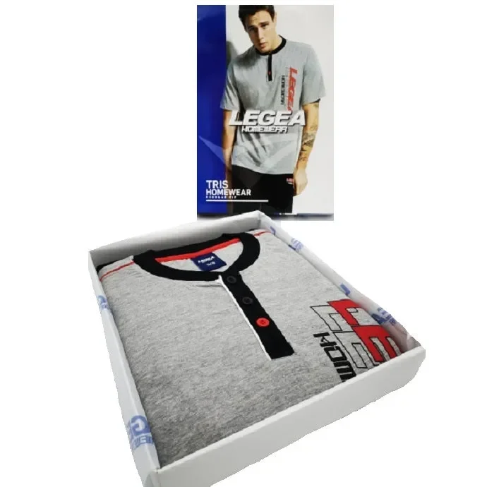 PIGIAMA UOMO LEGEA ART PG34322 AS1 24 COLORE FOTO MISURA A SCELTA