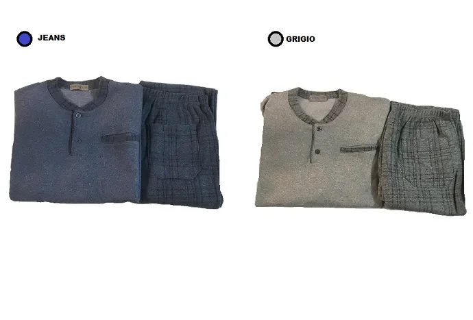 Pigiama uomo Nottingham art PG29585 colore a scelta misura a scelta