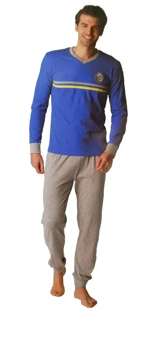 Pigiama Uomo Primavera estate Art L0C81 100% Cotone Colore Foto Misura a scelta Moda