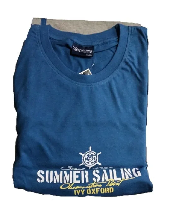 Pigiama Uomo Primavera estate IVY OXFORD Art ELG4 100% Cotone Colore Foto Misura a scelta - immagine 2