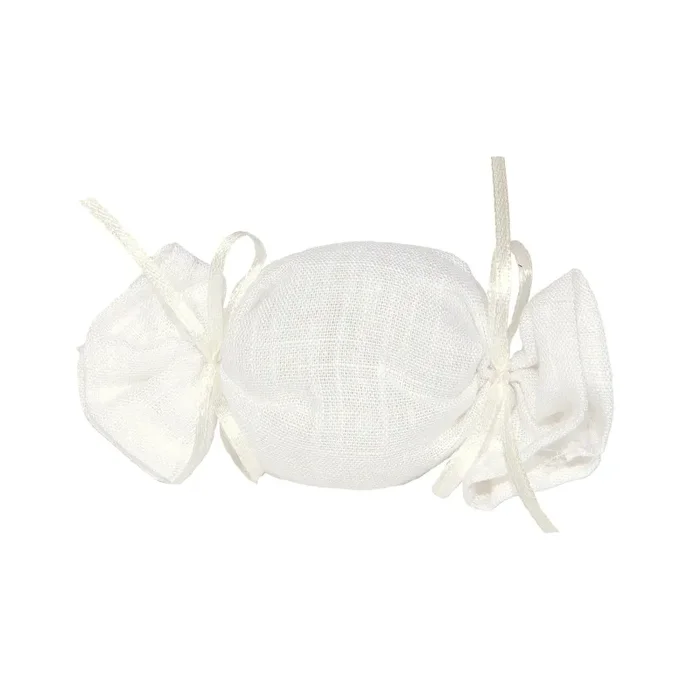 Piovaccari Bomboniera Bustina Caramella H 7 Cm L 15 Cm White 10 Pz Online ora
